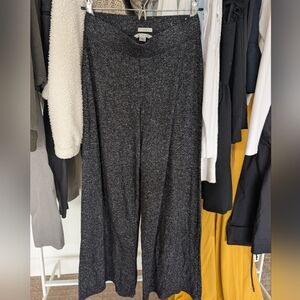 American Eagle Outfitters Charcoal Wide-Leg Pants